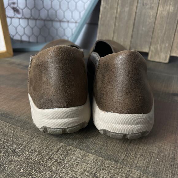 Skechers Relaxed Fit Brown Air Cooled‎ Memory Foam Slip On Shoes Womens 8 - Picture 6 of 8